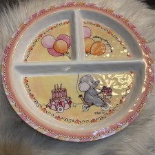 Baby Cie Round Melamine Section Plate