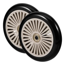 2 Pcs Non-skid Scooter Wheels Kick Replacement Electric Solid Tires