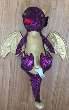 Nanco Large 21  Sparkly Pink Winged Dragon Soft Plush Toy Stuffed Animal
