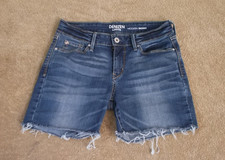 Denim Mom shorts Levis DENIZEN hi stretch skinny fit roll up size 25 26 x 5