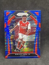 Carte Panini Prizm Bukayo Saka Breakaway Rouge /49 - Saison 2024-25 Arsenal, Non Gradée