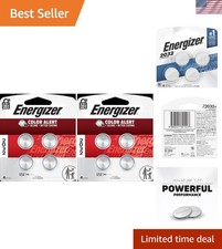 8 Count 2032 Lithium Coin Batteries - Trusted Performance, Extreme Temp Range