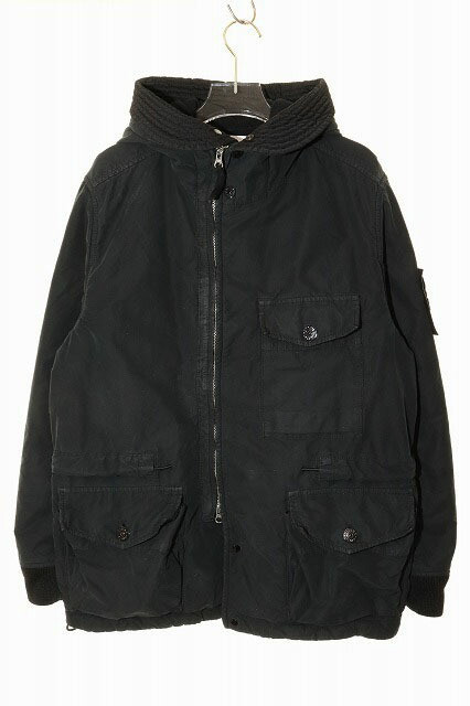 Men's Stone Island 21Aw David Light-Tc With Micropile Black Men's Stone Island 21Aw David Light-Tc With Micropile Black