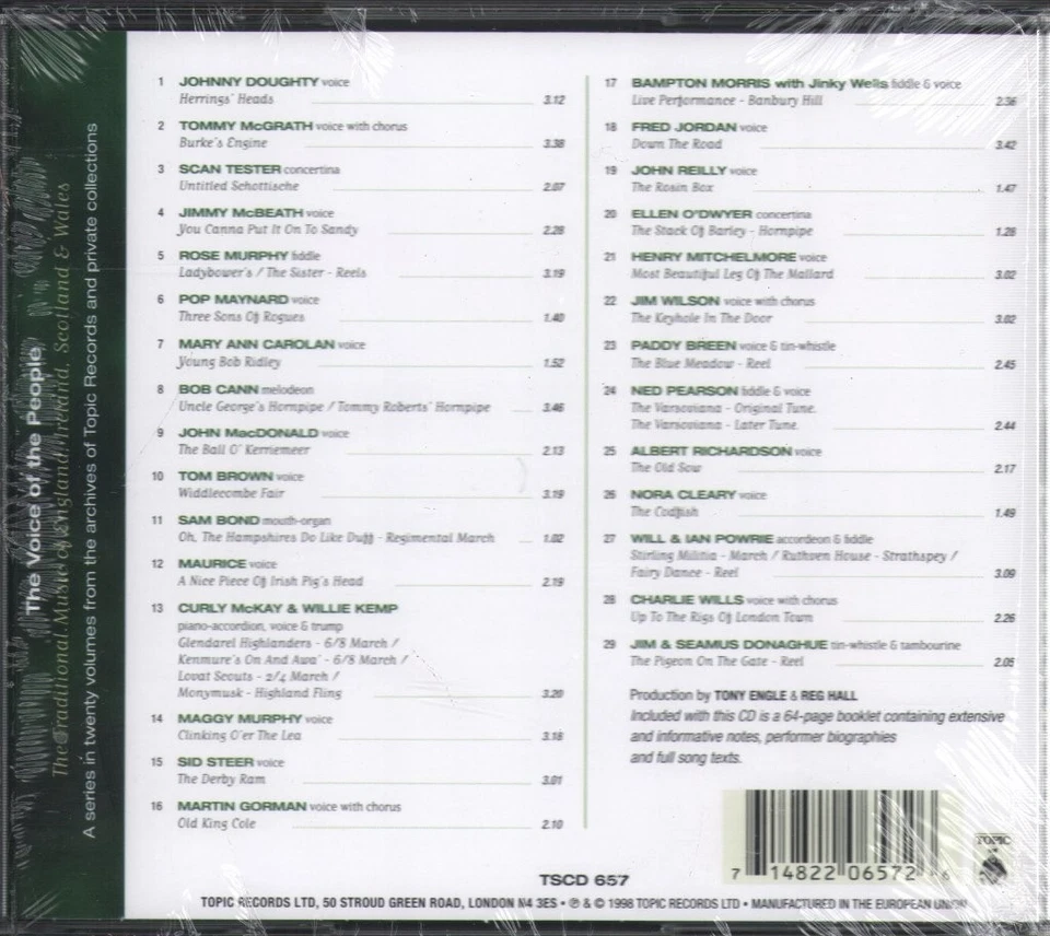 Various Artists First I'm Going To Sing You A Ditty (Rural Fun & Frolics) CD UK - Image 2 of 2