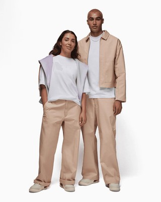 Nike Jordan x J Balvin Unisex Woven Herren Damen Hose FJ6137-296 Chino Neu L