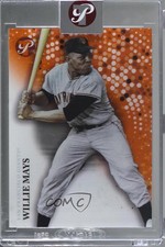 2022 Topps Pristine Orange Pulsar Refractor 14/25 Willie Mays #143 HOF 4p5