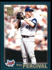 Troy Percival 2001 Topps #419 Anaheim Angels MLB READ FREE SHIPPING AutographDen