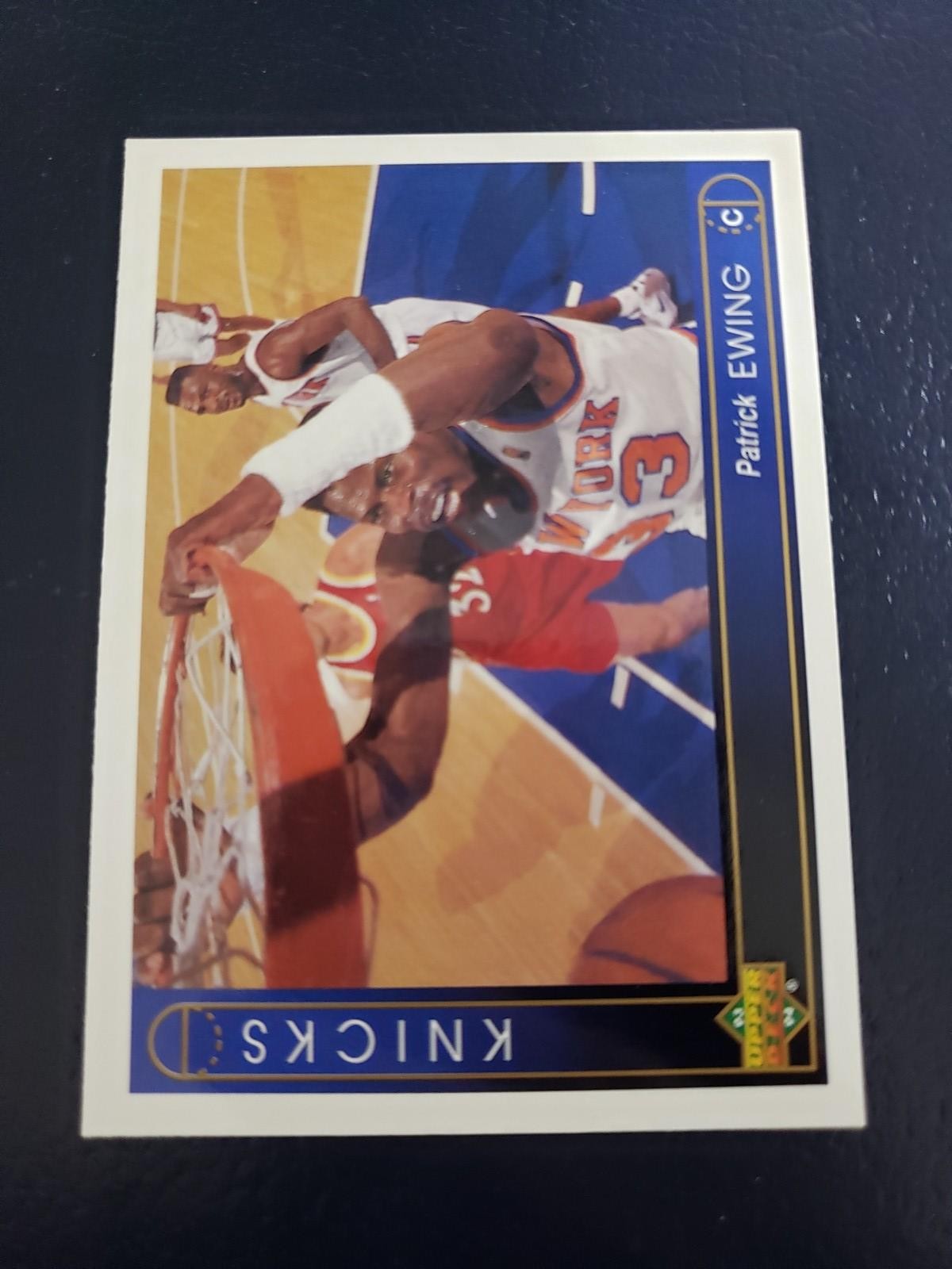 Patrick Ewing New York Knicks 1993 - 1994 Upper Deck SPANISH Version