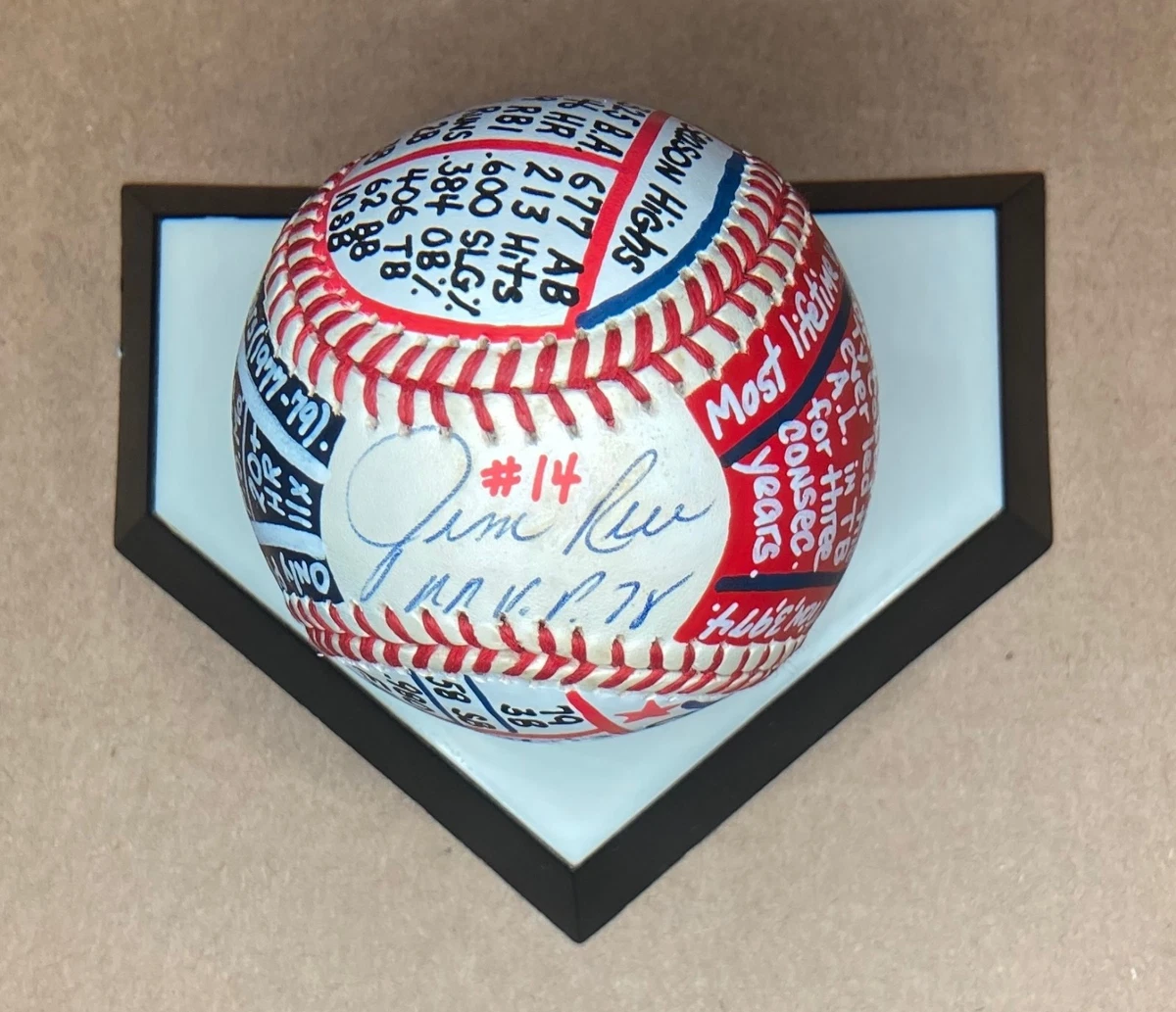 Jim Rice Original Autographed Baseball MLB Balls for sale | eBay