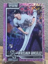 2026 Topps Series 1 - Wikelman Gonzalez #167 Pink Holo Foil (RC)