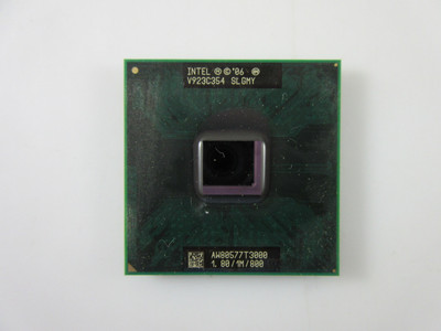 Cpu INTEL MOBILE CELERON DUAL-CORE T3000 1.80 GHZ SLGMY Original #1