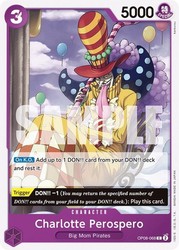 One Piece TCG Charlotte Perospero OP08-068/170 Two Legends Common