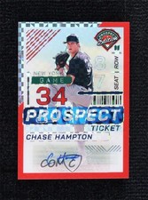2024 Prospect Edition Red Power Prizm Signatures 90/99 Chase Hampton Auto 16wc