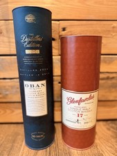 Glenfarclas 17 & Oban Distillers Edition 2017 Anbruchflaschen 53cl & 50cl Set