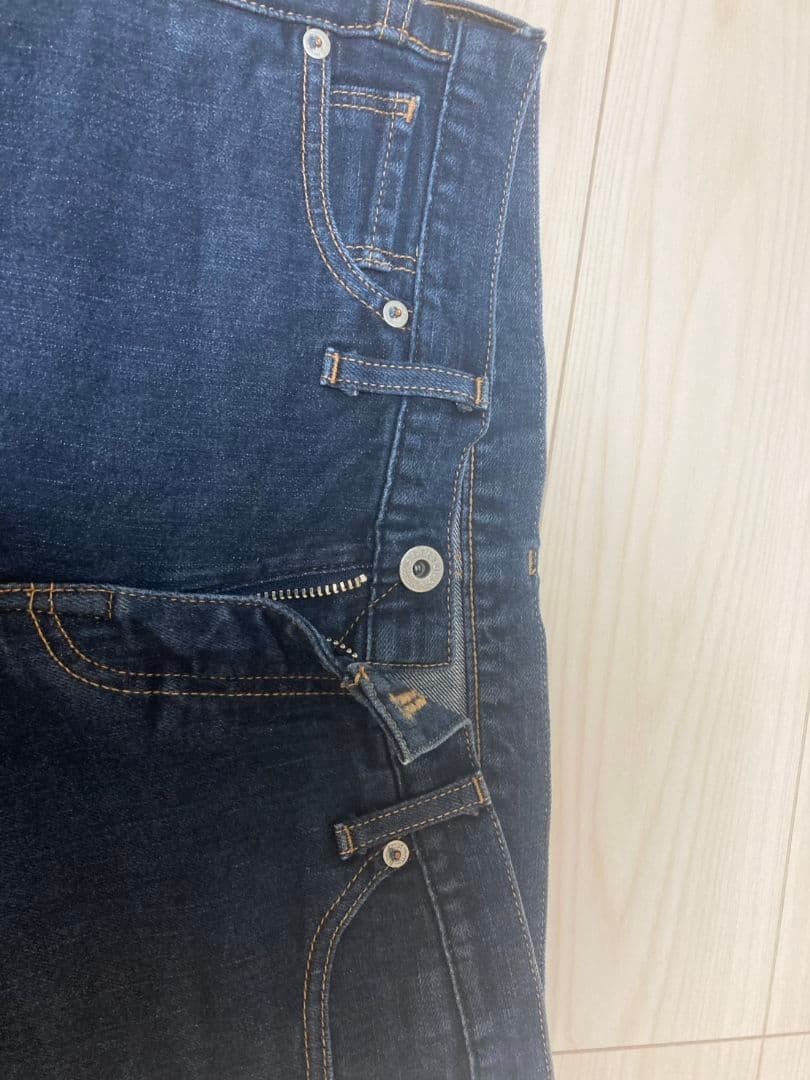 A BATHING APE Slim Fit Denim Pants Jeans Blue W 39cm BA0226213 thumbnail 6