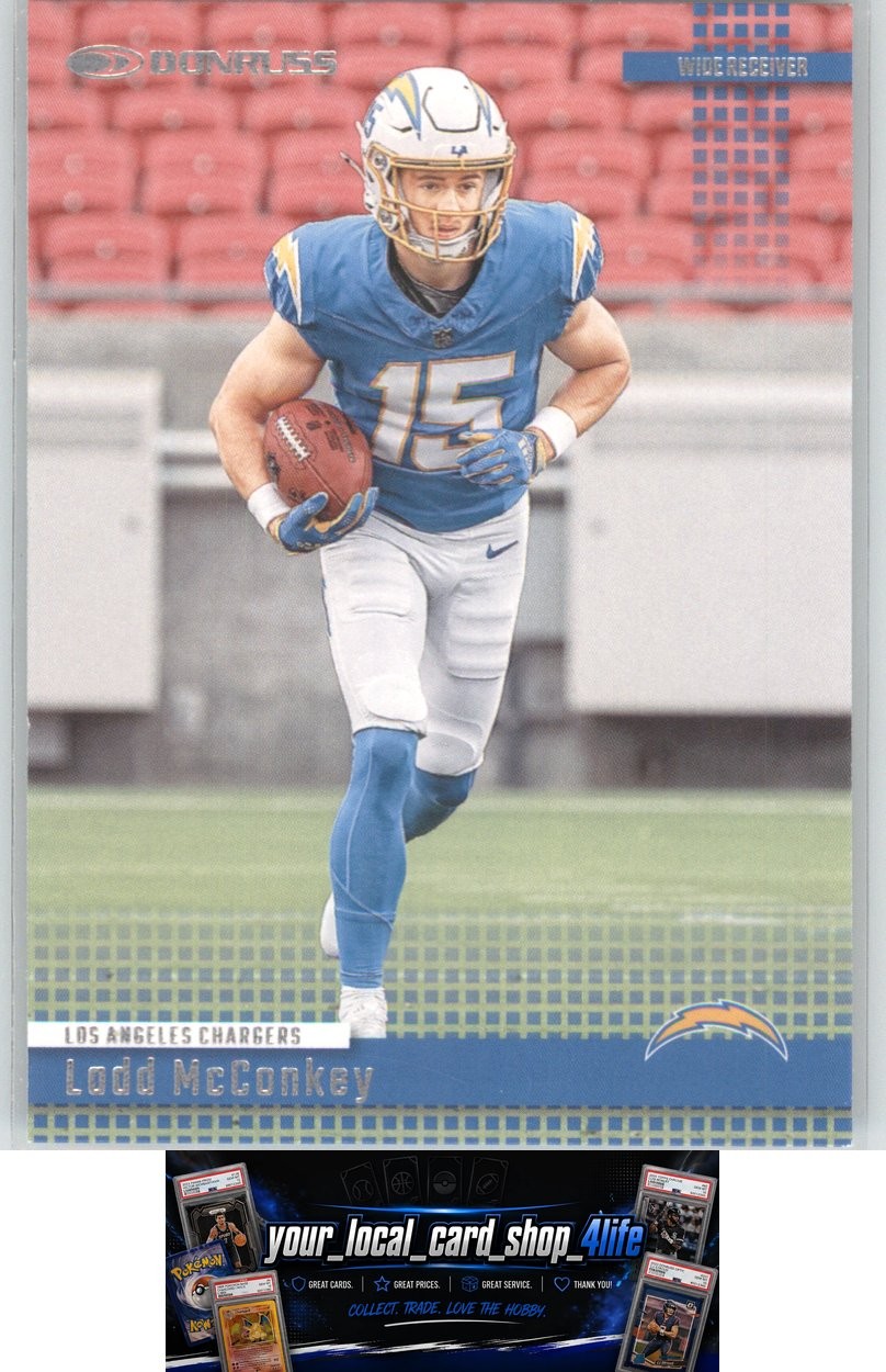 2024 Panini Donruss Retro 1994 #39 LADD MCCONKEY RC Los Angeles Chargers