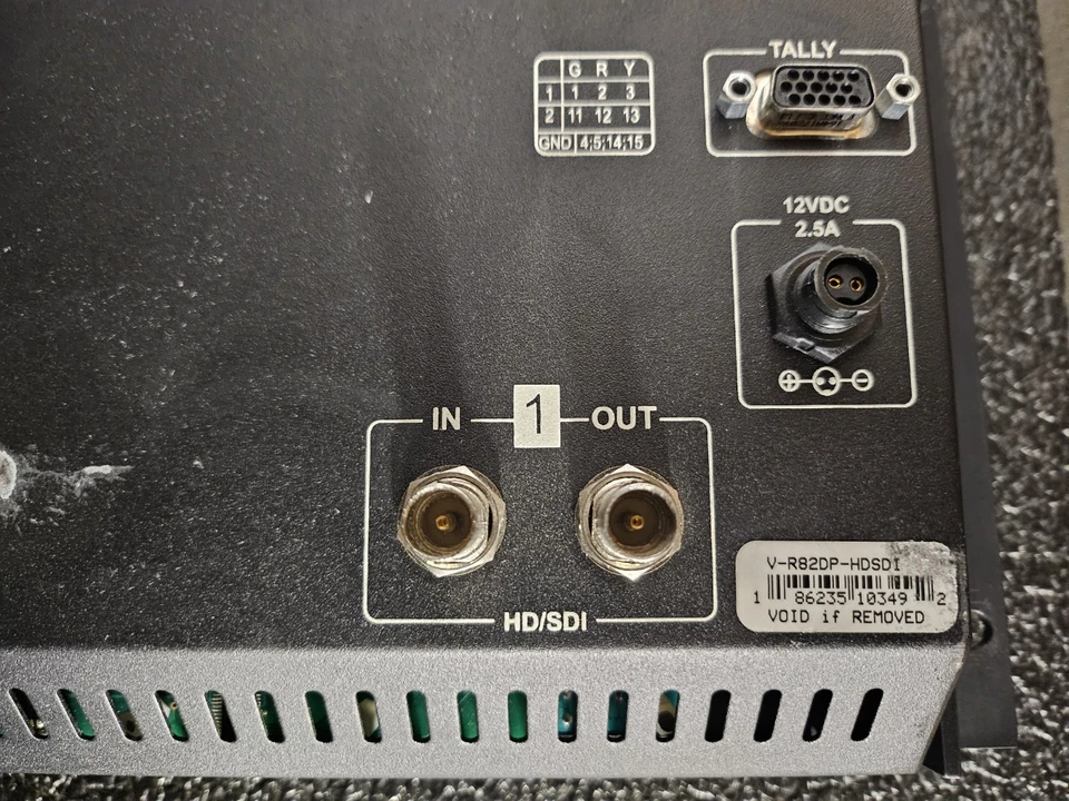 Monitores Marshall V-R82DP-HDSDI Doble Profesional 8.4" Montaje en Rack - USADOS Foto 4 de 4