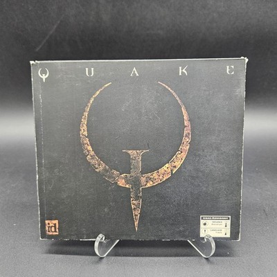 QUAKE PC CD-ROM Id Software 1996 MS-DOS 5.0 or Higher Complete w/ Sleeve Manual