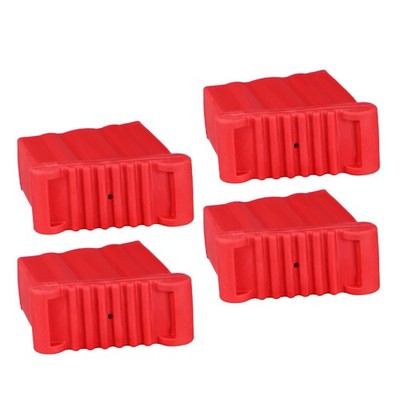  4 Pcs Klappbare Leiter Mit Gummifüßen Leiterpolster Für Rutschfeste