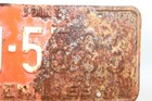 1969, 1971 Issued, Literally a Barn Find Tennessee License Plates Lot of 2 — photo 9