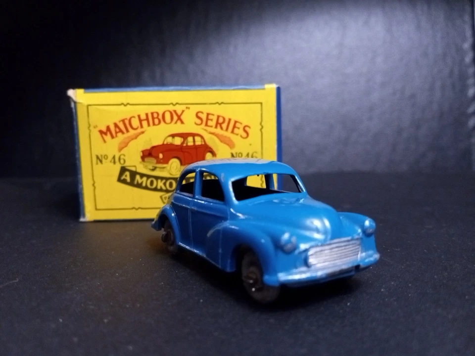 Matchbox Lesney #46A Morris Minor 1000 KT GPW VN/MINT 1958 In Original B3 Box - Image 3 of 4