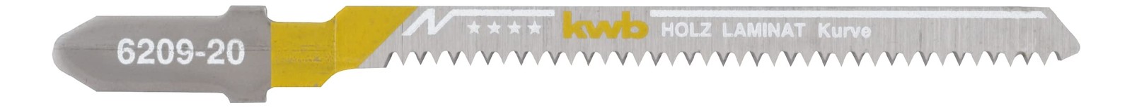 Kwb 620920: 2 Lame per Seghetto Alternativo Laminato T101AOF Bi-metallo