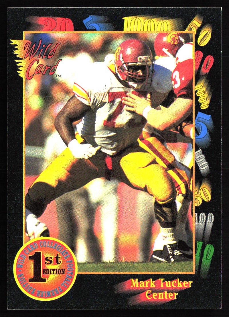 1991 Wild Card Draft #110 Mark Tucker