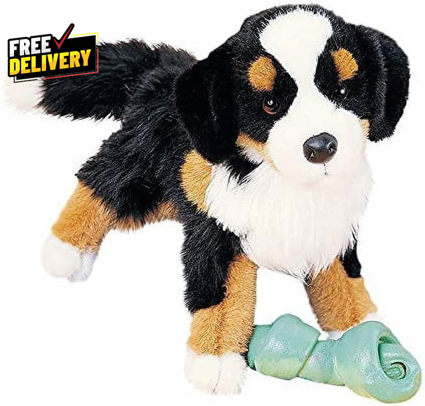 Trevor Bernese Mountain Dog Plush Stuffed Animal