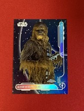 Star Wars Topps Chrome 2024 Card Refractor - Rebel Alliance RA-4 Chewbacca