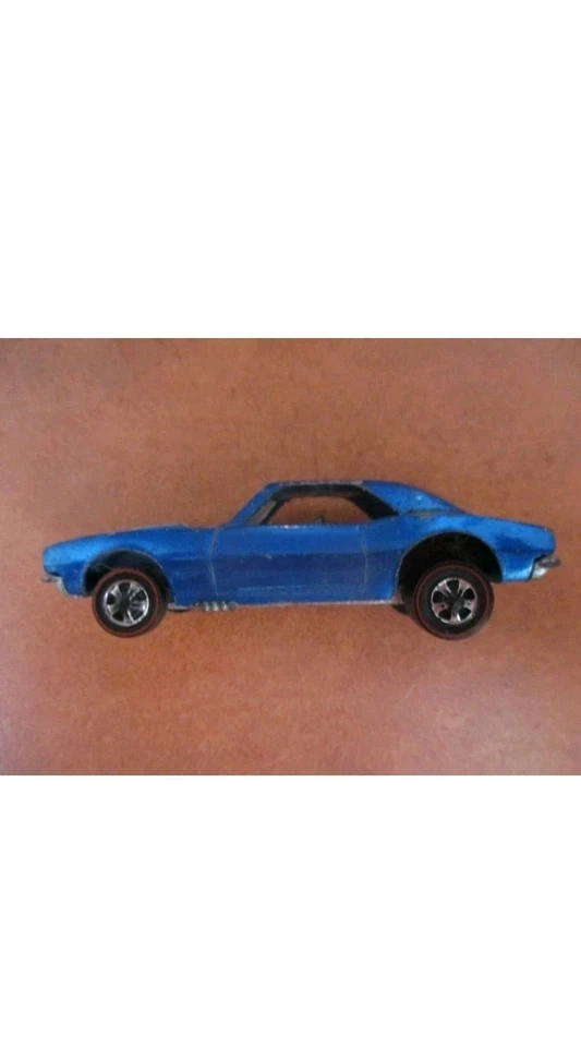 Coche de colección Hot Wheels Redline Custom Camaro azul Hong Kong Sweet Sixteen HK Foto 2 de 4