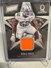 Khalil Mack 2016 Panini Day Pro Bowl Memorabilia Pylon #21 - Oakland Raiders