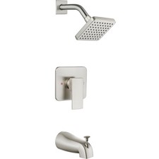 Shower Faucet Set with Tub Spout, Bathtub and Shower Trim Kit with Valve, Sin...