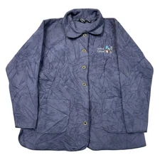 Polar Premium Collection Grand Canyon Fleece Jacket Vintage Blue Womens Large