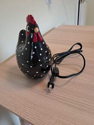 Scentsy Hokey Pokey Ceramic Wax Warmer CHICKEN Retired.  MISSING INSIDE DISH