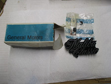 Nos 1976 1977 Chevrolet Chevy Malibu Front Grille Emblem 364489 With Hardware Nos 1976 1977 Chevrolet Chevy Malibu Front Grille Emblem 364489 With Hardware