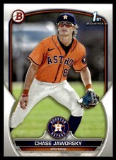 Chase Jaworsky 2023 Bowman Draft #BD45 Houston Astros 30418 Baseball Card