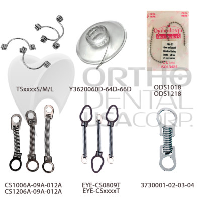 Torquing Springs Open coils on spools or bags Closed coils with eyelets USA