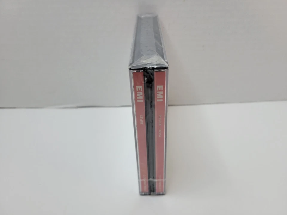 Puccini TOSCA Levine Scotto Domingo Bruson [EMI 2 CD Box Set] NEW SEALED ReadPLS - Image 4 of 4