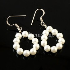 Dainty Pearl Drop Earring, Minimal Pearl Earring, Pearl Jewellery for Women
