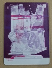 2020-21 ONE AND ONE DOWNTOWN RC PLATE 1/1 TYRESE HALIBURTON