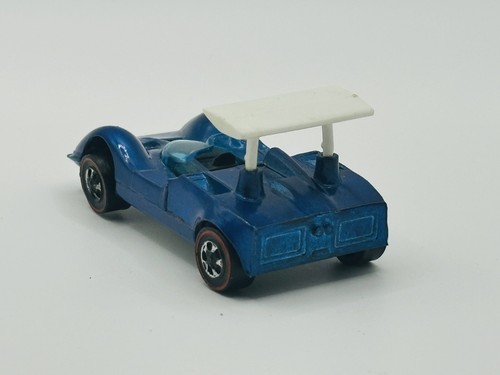 Hot Wheels Redline Grand Prix Chapparal Blue HK Original Wing! - Picture 2 of 5