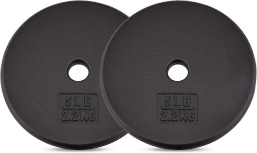 Standard 1" Cast Iron Weight Plate - 5LB to 25LB (Single & Pair & Set of 4) -US