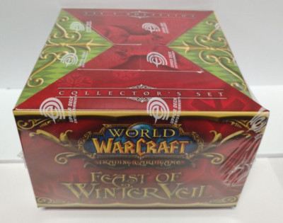 UPPER DECK WORLD OF WARCRAFT TCG FEAST OF WINTER VEIL BOX