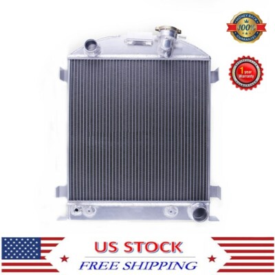 Rat Rod Radiator Table 3 ROW Aluminum Radiator For 1932 Ford Street/Rat Rod Low Boy Chopped ...