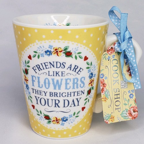 History and Heraldry H&H Friends Are Like Flowers Coffee Cup Mug Gift - Picture 5 of 9