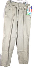 Pizzazz women's celery 14 petite pant made in USA vintage NWT