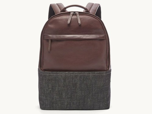 Fossil Kenton Backpack Handbag Brown 