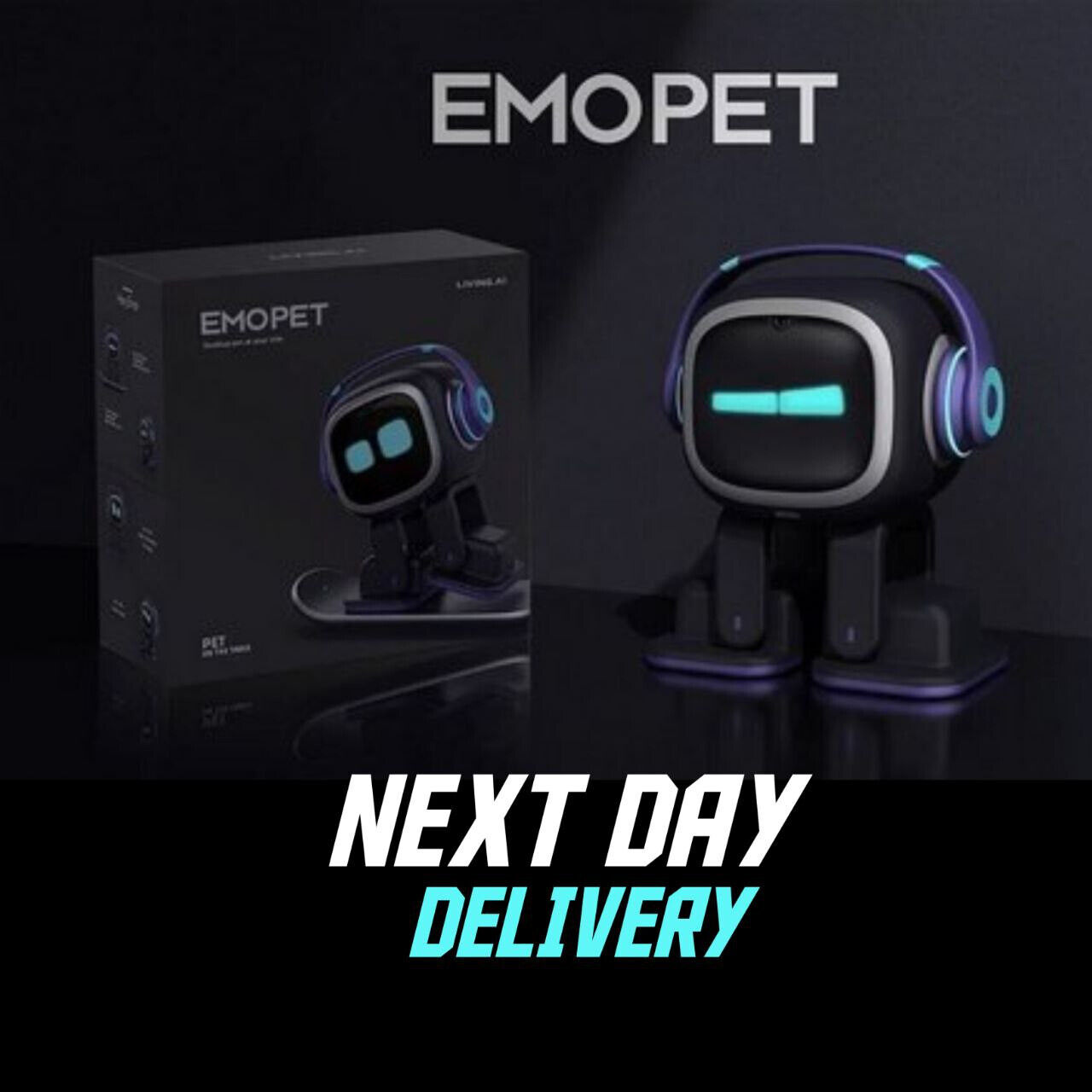 EMO pet Living AI- desktop pet robot (Brand new SEALED)..