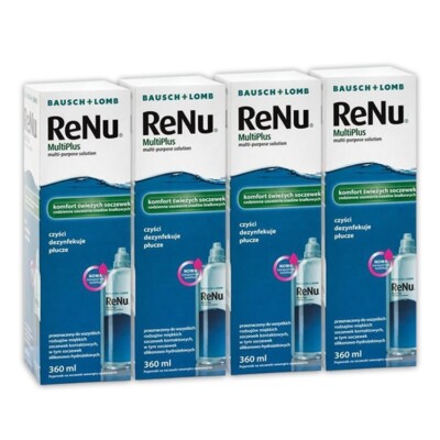ReNu MultiPlus Bausch&Lomb Pflegemittel 4x360ml MHD 07.2027