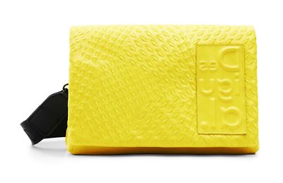 Desigual Accessoires Bag Magna Dortmund Flap Umhängetasche Tasche Yellow gelb